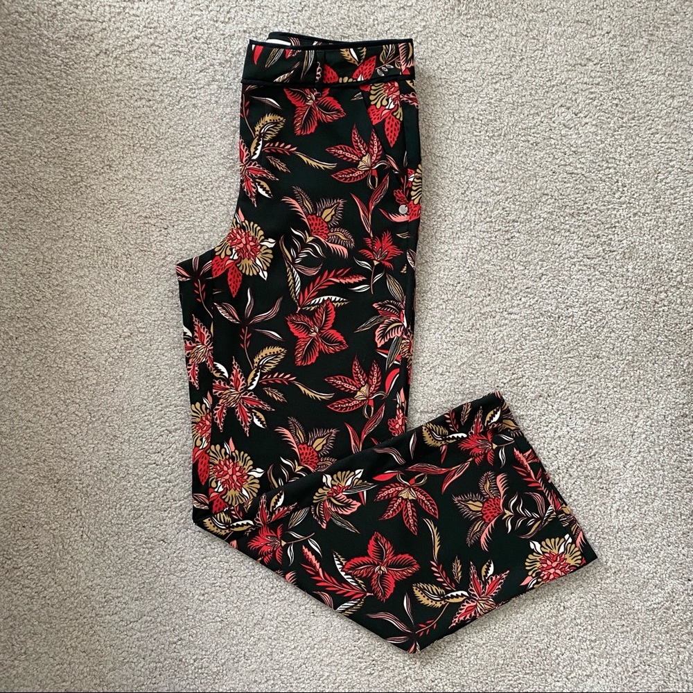 SCOTCH & SODA Floral straight-legged pants Size S